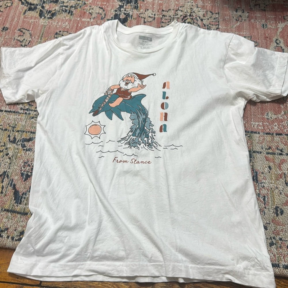 SHAKA CLAUS STANCE SHIRT LARGE